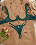 Rachel™ | Ensemble de Lingerie Sexy en Dentelle avec Bretelles Ajustables