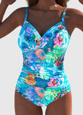 Meloryanne | Women's High-Waist Two-Piece Swimsuit — Tropical