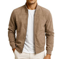 Ethan | Men's Minimalist Full-Zip Jacket — Sleek Fit