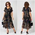NORA | Women's Relaxed Fit Midi Dress — Cozy Elegance