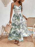 Ingrid | Women's Floral Print Summer Dress — Loose Fit