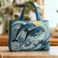 Dolphin - Women's Padded Tote Bag — Everyday Elegance