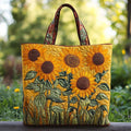 Sun - Festive Quilted Tote Bag for Women — Everyday Chic