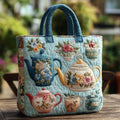 Flora - Women's Quilted Tote Bag — Elegant Everyday