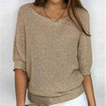 Korus Luxe | Women's Cosy Knit Pullover Top — Relaxed Fit