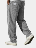 Franco | Men's Textured Relaxed-Fit Pants — Everyday Style