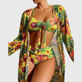 Luna - Women's Halter Bikini Set — V-Neck Swimwear