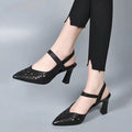Cynthia | Women's Elegant Comfort Heels — Cushioned Fit