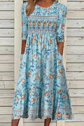 Aphra | Women's Floral Midi Dress — Breezy Spring Style