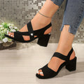 Lisa - Women's Orthopedic Block Heels with Cushioned Support