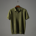 Blake | Men's Textured Short-Sleeve Classic Polo Shirt